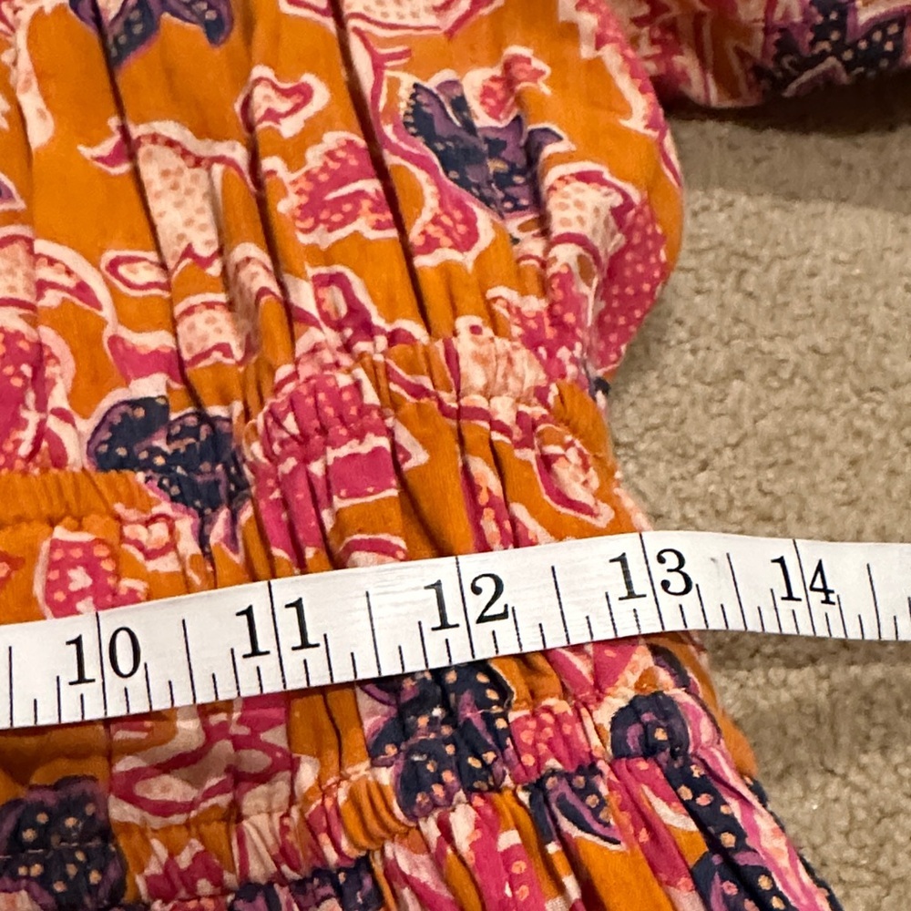 Cleobella Orange Floral Mini Dress​ - Picture 9 of 12